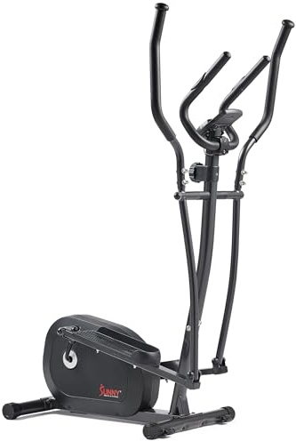 Sunny Health & Fitness SMART Elliptical Machine, Total Body Cross Trainer with Hyper-Quiet Magnetic Belt Drive, Low Impact Exercise Equipment and Exclusive SunnyFit App Enhanced Bluetooth