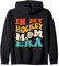 In My Hockey Mom Era Lustige Hockey-Mama Retro Groovy Kapuzenjacke
