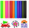VINYL FROG Heat Transfer Vinyl Bundle 12 Pack PU HTV Vinyl Sheets 12''x10'' Iron on Vinyl for DIY T-Shirts Clothing Bags