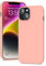 YATWIN Silicone Case for iPhone 13, Soft-Touch, Shockproof, DustProof, Antiskid Full Body Armour Phone Cover for Apple iPhone 13 - Pink
