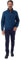 Leo Corsetteria Tuta uomo invernale felpata calda classica con zip cerniera tasche e pantaloni lunghi F.lli Campagnolo Tg.XXL (54) Avio Blu 128 8Q77278