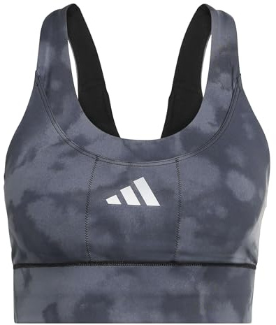 adidas Damen Adi365 Running Pocket Graphic Medium Support Sport-BH (1er Pack)