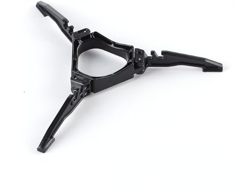 Fire-Maple Gas Canister Stand Foldable Fuel Gas Tank Bracket Support Gas Bottle Tripod Cartridge Holder for Camping Picnic Bikepacking (Black)