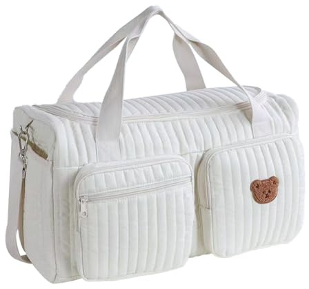 Sac à langer tote maternité sac épaule léger matelassé sacs à langer pour bébé grand sacs messager multifonction voyage pour maternité et change bébé pour hôpital et weekender