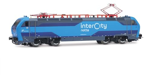 Rivarossi HR2982S FS, locomotiva elettrica E.402B nella nuova livrea blu Intercity, ep. VI, con decoder sonoro DCC Locomotiva - Elettrica