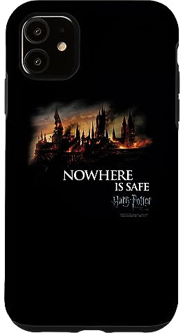 Harry Potter Burning Hogwarts Case for iPhone 11