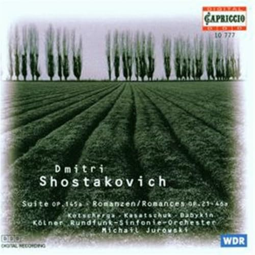 Shostakovich: Suite on Verses by Michelangelo, Op.145a / Three Romances on Poems by Pushkin, Op. 46a / Six Romances on words by Japanese poets, Op. 21