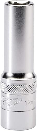 Draper 16643 Douille profonde à 6 points 1/2 à entraînement carré Hi-Torq, taille 12 mm