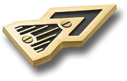 The Metal Foundry Directional Arrow Metal Door Sign. Art Deco Style Home Decor Accessories Door Or Wall Brass Plaque. Handmade In England.