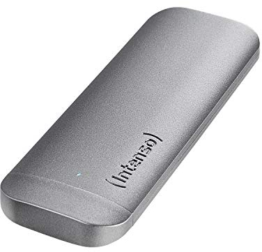 Intenso Externe SSD Business, 120GB, Portable Solid State Drive, USB 3.1 Gen.1 Super Speed 5 Gbps (Type C), Anthracite, 120 GB