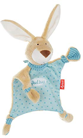 Sigikid Schmusetuch mit Namens-Stickerei Schnuffeltücher & Trösterchen für Neugeborene Hase Stofftier Babyspielzeug persönliches Geschenk für Babys ab Geburt