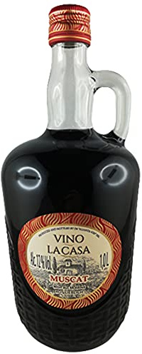 Vino Lacasa Rotwein Muscat lieblich 1L 12% vol. moldawischer Wein