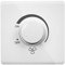 kefu01 Ceiling Fan Dimmer Switch 220V 10A, Rotary Actuator, Manual Operation, White - 15-300W, 1 Pc