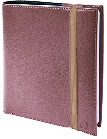 Quo Vadis 540121Q – Kalender mit 13 Monaten Time & Life Medium Dec 23 – DIC 24, mehrsprachig, Wochenansicht, 16 x 16 cm, Time & Life Kupfer