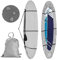 420D Kajak Abdeckung, Wasserdicht UV-beständig Kajak Persenning mit Bandagen und Schultergurten, Boot Abdeckplane Staubschutz für Fischerboot/Kanu/Paddelbrett/Canoeing (4.6~5.0m/15.1ft~16.4ft)