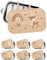 Bärenfreunde® - Personalisierte Brotdose für Kinder mit Spezial-Druck - Robuste Edelstahl Brotdose - Personalisierte Geschenke für Kinder & Erwachsene (Reh,klein Edelstahl)