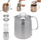 Multifunctional Deep Fryer, 2-in-1 304 Stainless Steel Multifunctional Oil Strainer Pot, 2 in 1 Oil Strainer Pot Fryer, 1.5/2L Stainless Steel Oil Filter Pot with Basket and Lid Strainer (B,1.5L)