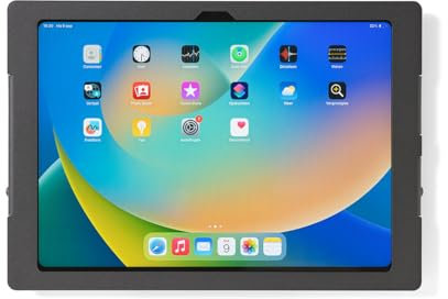 Tabdoq Support Mural Compatible avec iPad 10 (2022) 10,9 Pouce & iPad 11 (2025) 11 Pouce, Noir