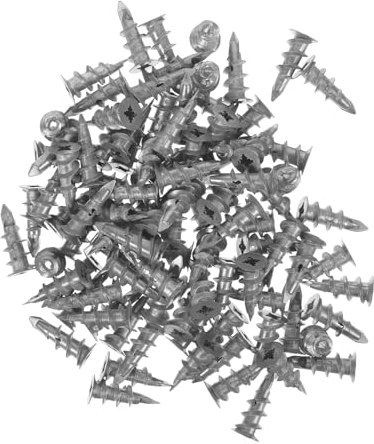 Anneome 100stücke Selbstbohrende Trockenbauanker Für Wandbefestigung Wandanker Zum Aufhängen Von Kunstwerken Und Accessoires Ohne Schraube