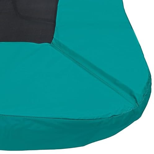 Rechteckige Trampoline Randabdeckung Grün Magic Jump 214x305 cm