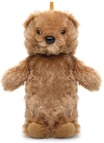 A2Z Hot Water Bottles 3D Animal Teddy Bear Soft Plush Fleece Cover 750ML Durable Leak Proof Rubber Bottle Pain Relief Cosy Nights Neck Back Shoulder Warmer Sofa Bedtime Heat Theraphy