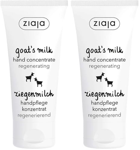 ZIAJA - Ziegenmilch Handpflege Konzentrat 50ml (Packung mit 2)