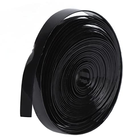 Colle de Kératine pour Extensions de Cheveux, Bande de Colle de Cheveux, Ruban de Ruban de Perruque de Cheveux Roule 9 Mm de Largeur Noir pour les Salons et Usage Domestique