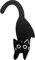 Porte-Pot Animal,Décoration Extérieure pour Pots de Fleurs - Figurine Suspendable Chat pour Grasses - Déco Intérieur Extérieur Jardin Maison Vase Pelouse Patio