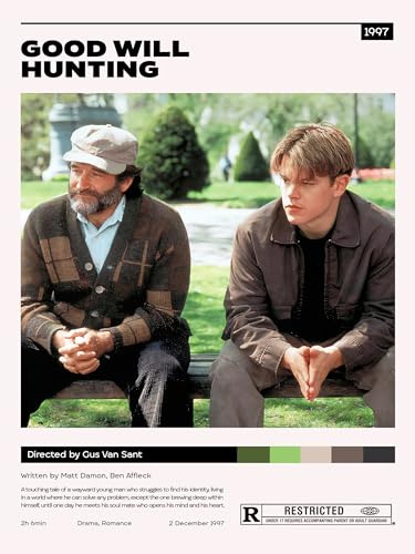 Postercinema Good Will Hunting - Minimalist Poster cm. 30 x 40 cm