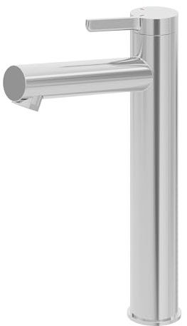 GoodHome Maza — Mitigeur de lavabo XL Chrome, 1 trou, débit 5,6 L/min.