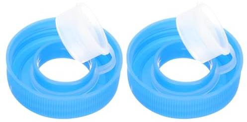 Operitacx 2 Pièces Couvercles Étanches pour Cruche Eau Accessoires de Bouchons Alimentaires Souple Lot pour Distributeur Eau Mini Protection Anti-fuite et Conservation Fraîcheur