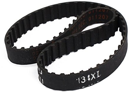Uxcell 134XL Gummi Geschlossene Schleife Zahnriemen schwarz 340mm Umfang 10mm Breite für 3D-Drucker und Linearbewegung Anwendungen