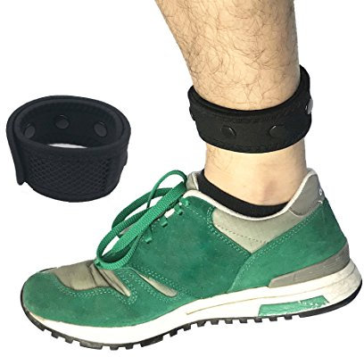 Wanty Adjustable Buckle Arm Bracelet Wear Band Ankle Wristband Band with Mesh Pouch for Fitbit ONE/Fitbit Flex 2/ Fitbit ALTA/ALTA HR/Activity Tracker/Garmin Fitness Band (11 inch)