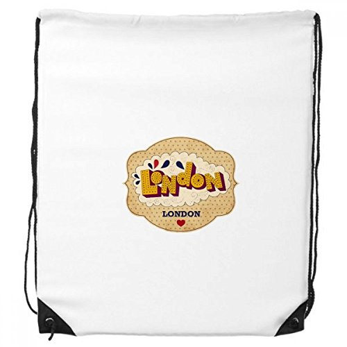 DIYthinker Umbrella UK London Stamp britischen Rucksack-Shopping Sport Taschen Geschenk