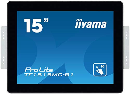 iiyama TF1515MC-B1 15' ProLite Multi Touch TN LED Monitor with Brackets - Black