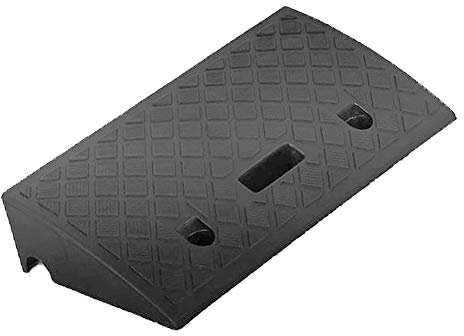 rebirthesame Sécurité en Plastique Léger Portatif Kit Rampe Seu en Plastique Robuste pour Entrée Garage, Quai Chargement, Trottoir, Voiture, Camion, Scooter, Vélo, Moto Et Fauteuil Roulant