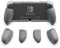 Skull & Co. GripCase Lite: A Comfortable Protective Case with Replaceable Grips [to fit All Hands Sizes] for Nintendo Switch Lite [No Carrying Case] - Gray