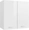 vidaXL Mueble de Cocina Armario Mobiliario Duradero Mesa Trabajo Almacenamiento Cuencos Platos Ollas Alacena Contrachapada Blanco Brillante 60x31x60cm