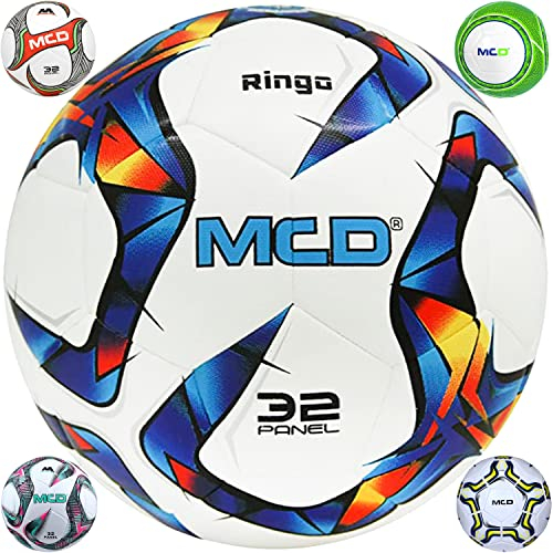 MCD SPORTS Size 5 Football, Size 4 Football, Size 3 Football Ball Lightweight Football for Boys, Girls, Kids, & Adults Soccer Ball Professional Club Team