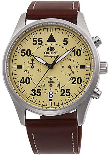 Orient Flight Chronograph Quarz Herren-Armbanduhr RA-KV0503Y10B