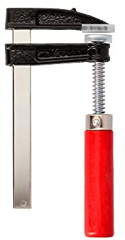 WOLFPACK LINEA PROFESIONAL - Sargento / Torniquete Mango Madera 100x 50 mm. Clips Para Madera, Sargento Carpinteria, Abrazaderas Carpinteria, Prensa Madera.