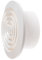 Blanco Ø 100mm Rejilla de Plastico Redonda para Tubos de Ventilacion de Techo con Mosquitera