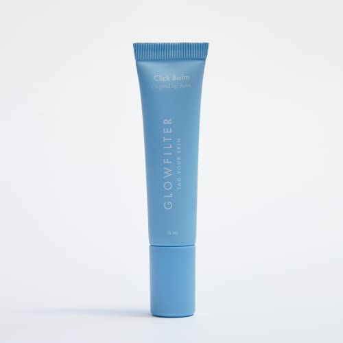 Balsamo Labbra Originale - Fluido, Ripara e Fornisce Elasticità - Idrata, Lenisce e Protegge - 15 ML, Vegano - Click Balm Original Lip Balm - Glowfilter by Marta Lozano