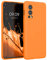 kwmobile Hülle kompatibel mit OnePlus Nord 2 5G Hülle - Silikon Handy Case - Handyhülle weiche Oberfläche - kabelloses Laden - Fruity Orange