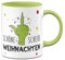 Tassenbrennerei Grinch Tasse mit Spruch Schöne S Weihnachten - Weihnachtstasse lustig - Anti Weihnachten Deko (Hellgrün)