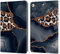 Head Case Designs Offizielle UtArt Leopard Wildkatze Marmor Leder Brieftaschen Handyhülle Hülle Huelle kompatibel mit Apple iPad 9.7 2017 / iPad 9.7 2018