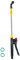 Sharplace Lance et Buse de Pulvérisation Téléscopique en Acier Inoxydable 45-80cm pour Pulvérisateurs, Accessoires pour Jardinage, Agriculture, Nettoyage, Buse incurvée simple