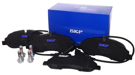 SKF Scheibenbremse Bremsbelag VKBP 80377 E-4er Set - Position Vorderachse Höhe 93mm Länge 203mm Breite 131mm Dicke 17mm - OE Qualität