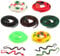 DOITEM 11 Stück Gummi Schlangen, Schlange Spielzeug, Gummischlangen Spielzeug, Kunststoff Schlangen Regenwald Schlangen Schlange Streich Requisiten für Kinder Garten Aprilscherz Halloween Spielzeug