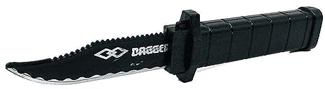 RJSQAQE 1 Cuchillo de Daga para Trucos, tobogán retráctil Divertido para Halloween, Accesorio de Falsa, al Broma Walkie para niños Libre Talkie, Aire F8p5